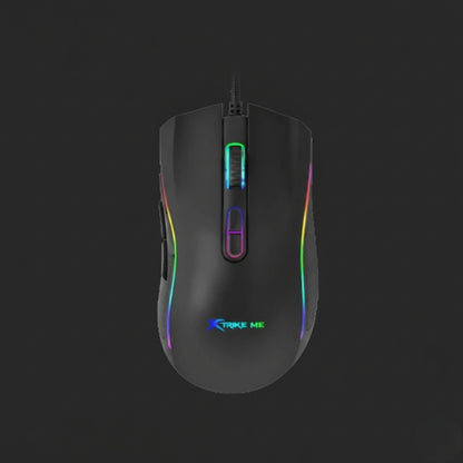 Xtrike Me Gm-314 Bk Wired Gaming Mouse Black