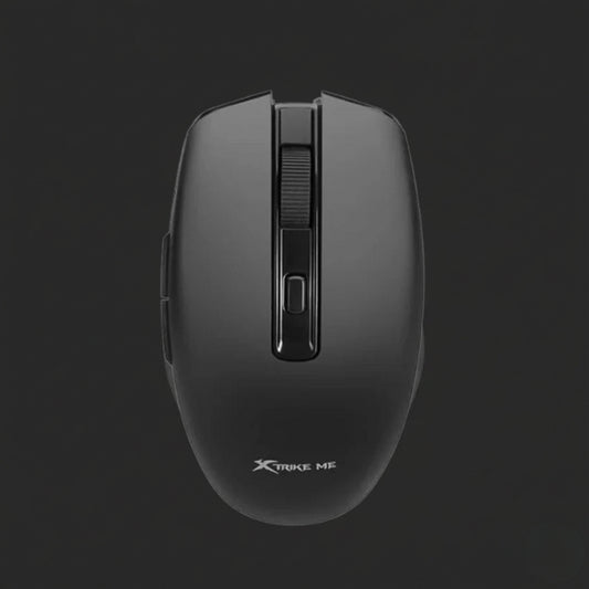 XTRIKE ME GW-224 BK WIRELESS MOUSE 2.4G BT 5.2 800-1200-1600DPI BLACK