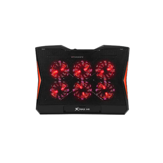 XTRIKE ME FN811 LAPTOP COOLING PAD 6 FANS 2 USB PORTS