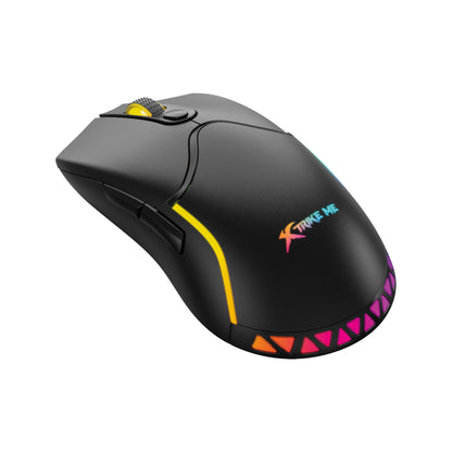 Gaming mouse with colorful accents