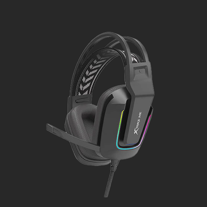 Xtrike Me GH712 RGB Gaming Headset with Noise Reduction Microphone Black