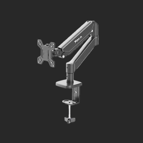 Xtrike Me HT-20 Heavy Duty Adjustable Desk Mount Single Monitor Arm