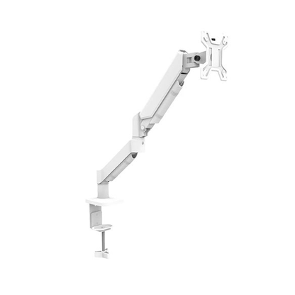 Xtrike Me HT-20 Heavy Duty Adjustable Desk Mount Single Monitor Arm White
