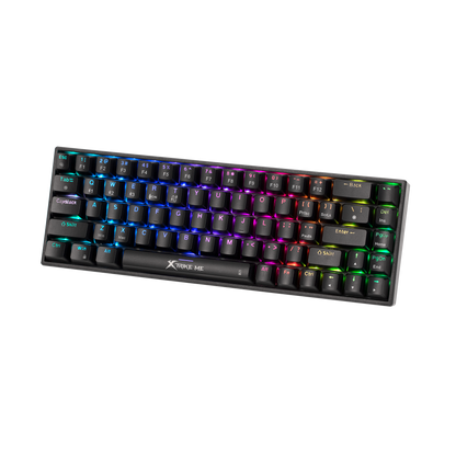 Mechanical keyboard with RGB lighting