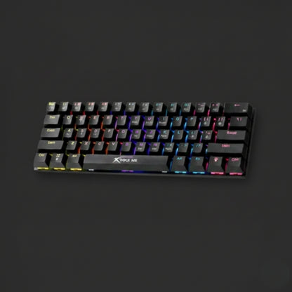Xtrike Me GK-916 rainbow mechanical gaming keyboard 61 keys