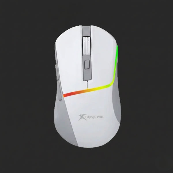 Xtrike Me GM-322 wired gaming mouse 7200 DPI RGB, white