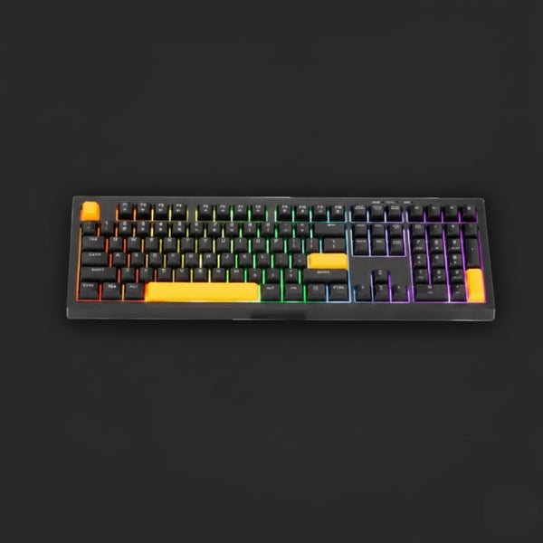 Xtrike Me KB-512 108-key wired mechanical-feel USB-C keyboard, black
