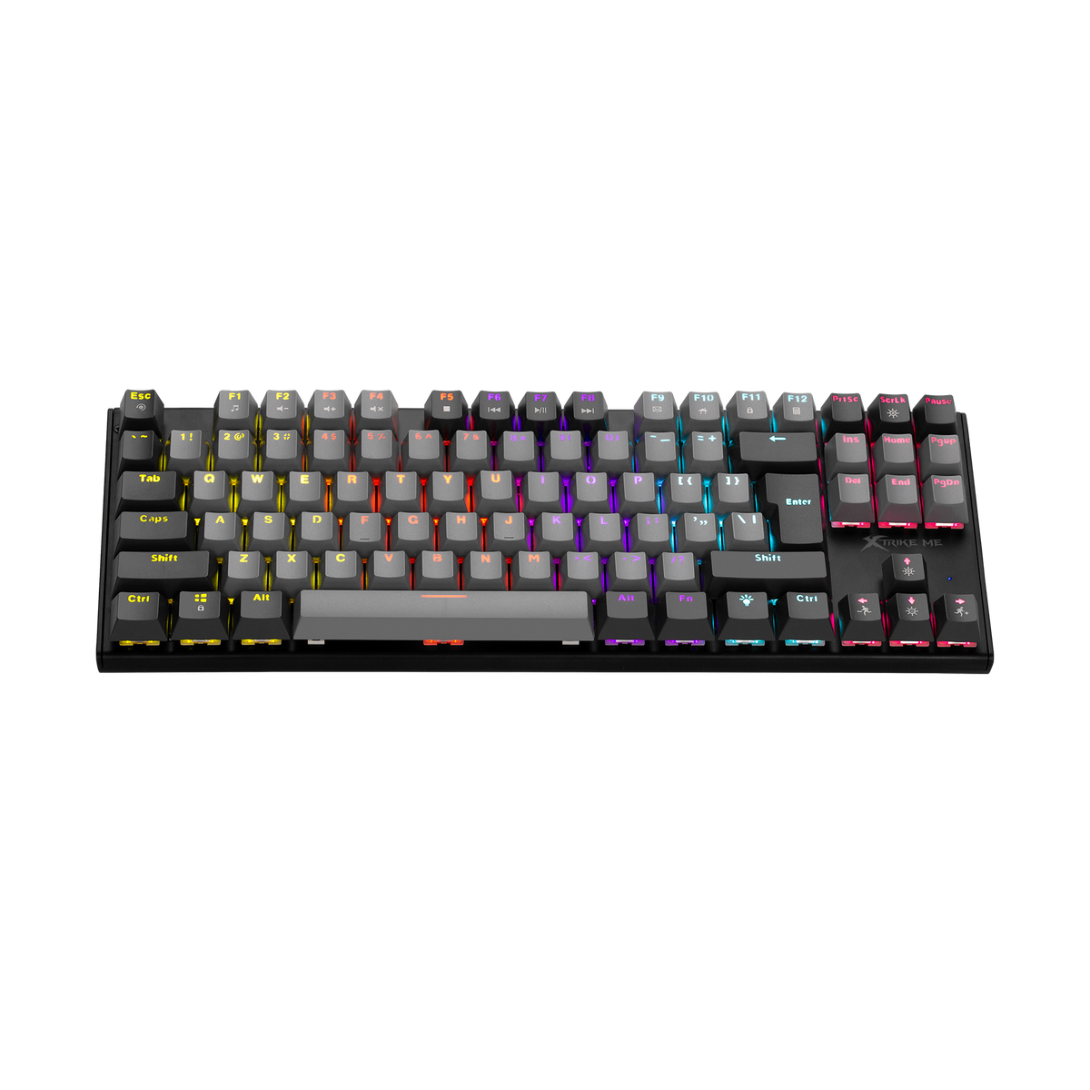 Xtrike Me GK-989A mechanical gaming keyboard front view