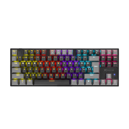 Xtrike Me GK-989B TKL mechanical gaming keyboard top view