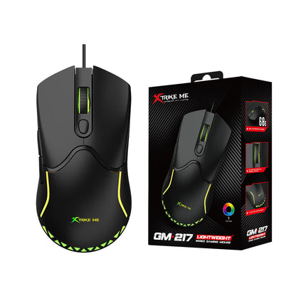 Xtrike Me GM-217 gaming mouse with retail box